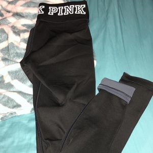 PINK reversible leggings
